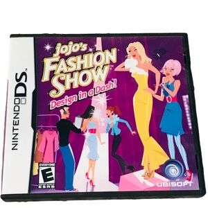 Nintendo DS JoJo's Fashion Show Design In A Dash Video Game